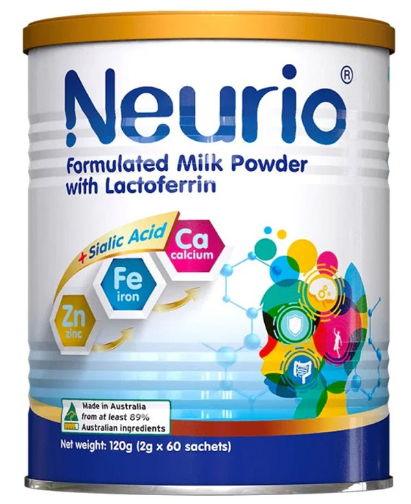 Neurio Formulated Milk Powder with Lactoferrin + Sialic Acid 120g