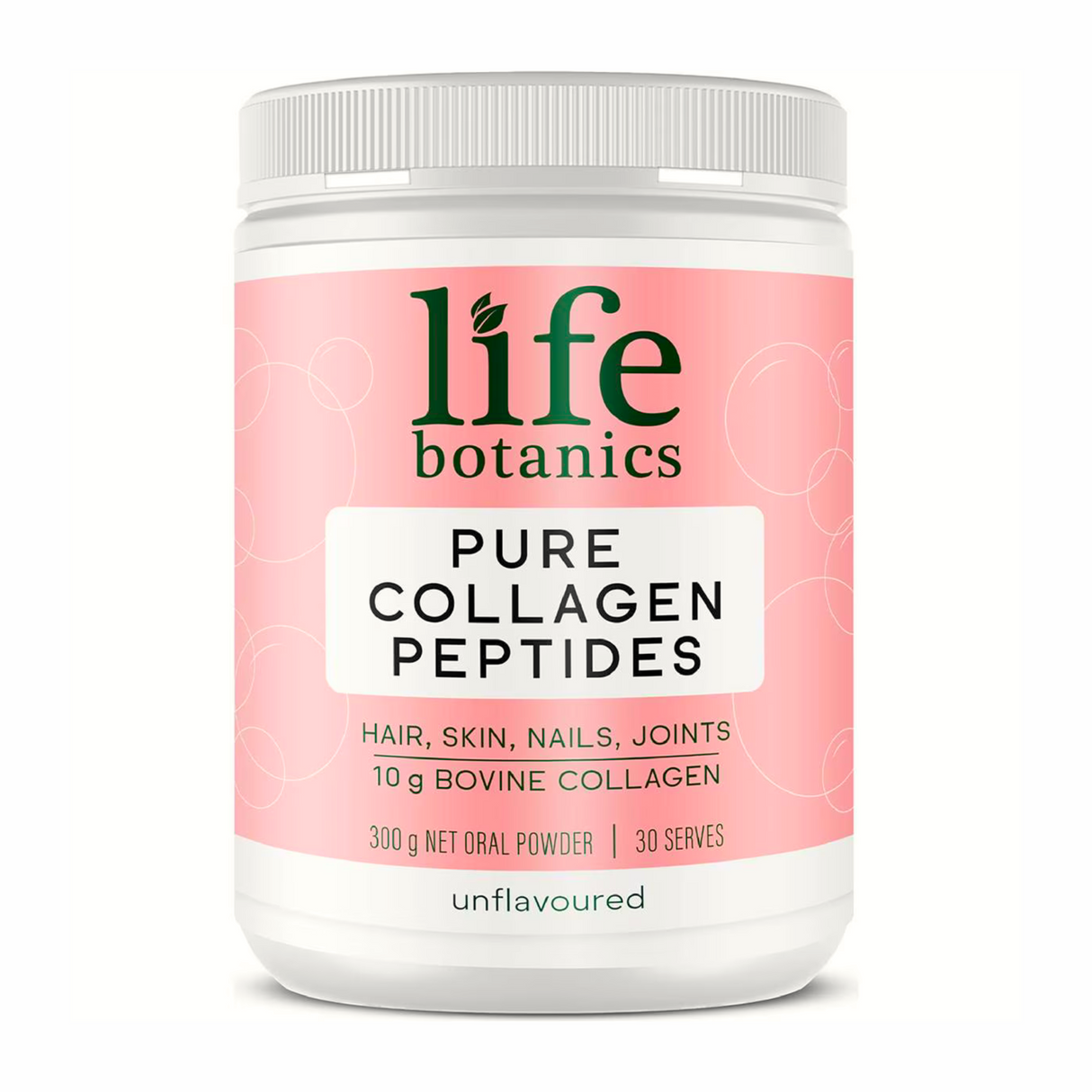 Life Botanics Pure Collagen Peptides Unflavoured 300g