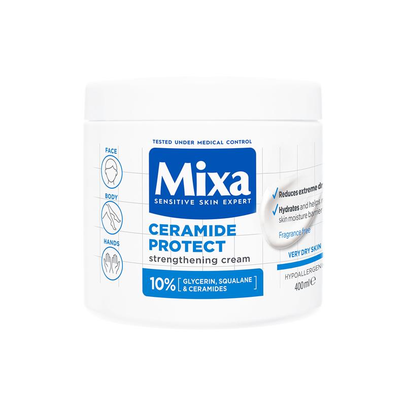 Mixa Ceramide Protect Strengthening Cream 400ml