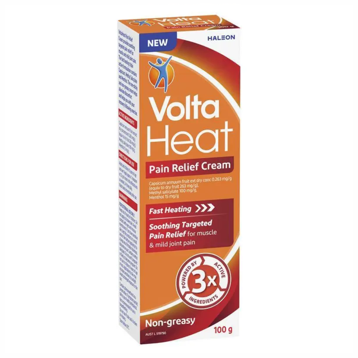 VoltaHeat Pain Relief Cream 100g