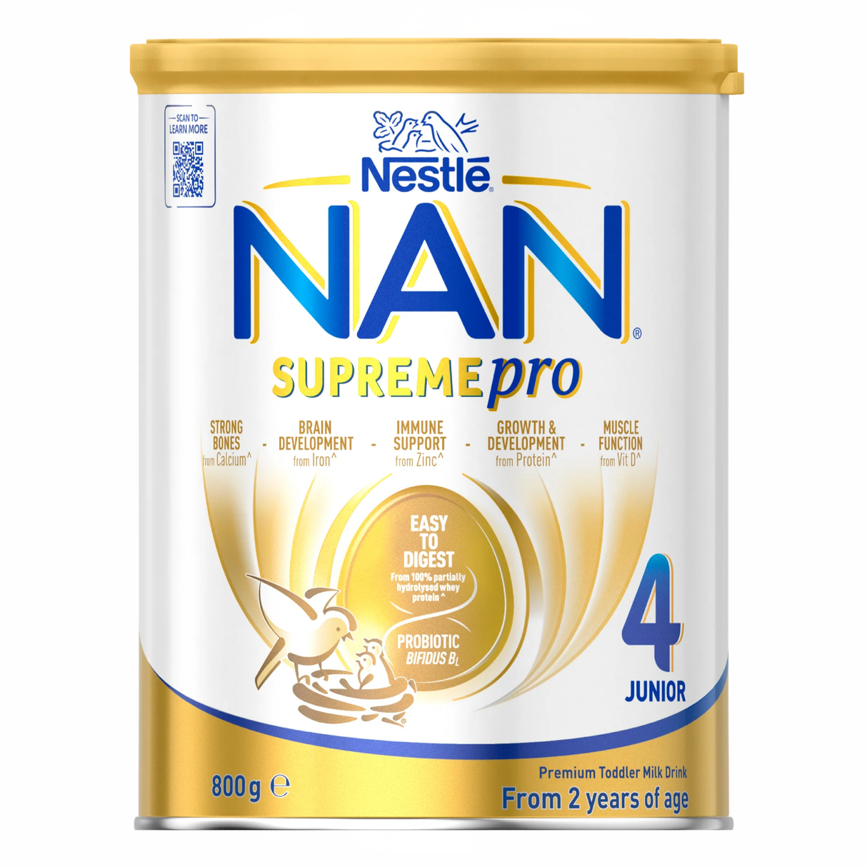 Nestle NAN SupremePro Junior Milk Drink Stage 4 800g (EXP: 07/09/2026)
