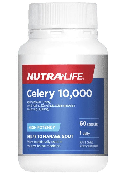 Nutralife Celery 10000 60 Capsules
