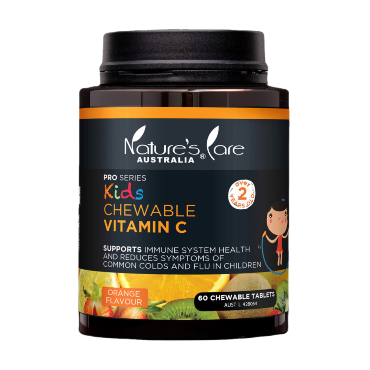 Nature's Care Pro Series Kids Chewable Vitamin C 60 Tablets
