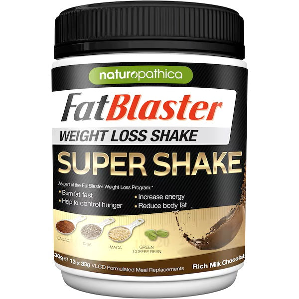 Naturopathica FatBlaster Super Shake Rich Milk Chocolate 430g