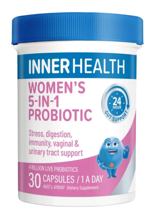 Inner Health Women's 5-in-1 Probiotic 30 Caps