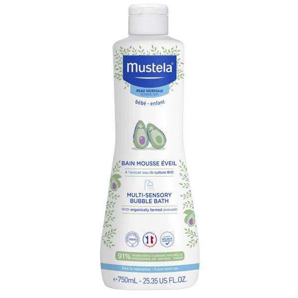 Mustela Multi-Sensory Bubble Bath 750mL