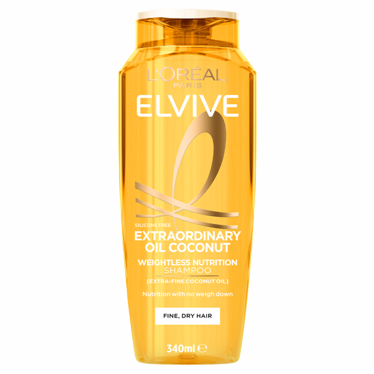 L'Oreal Elvive Extraordinary Oil Coconut Shampoo 340mL