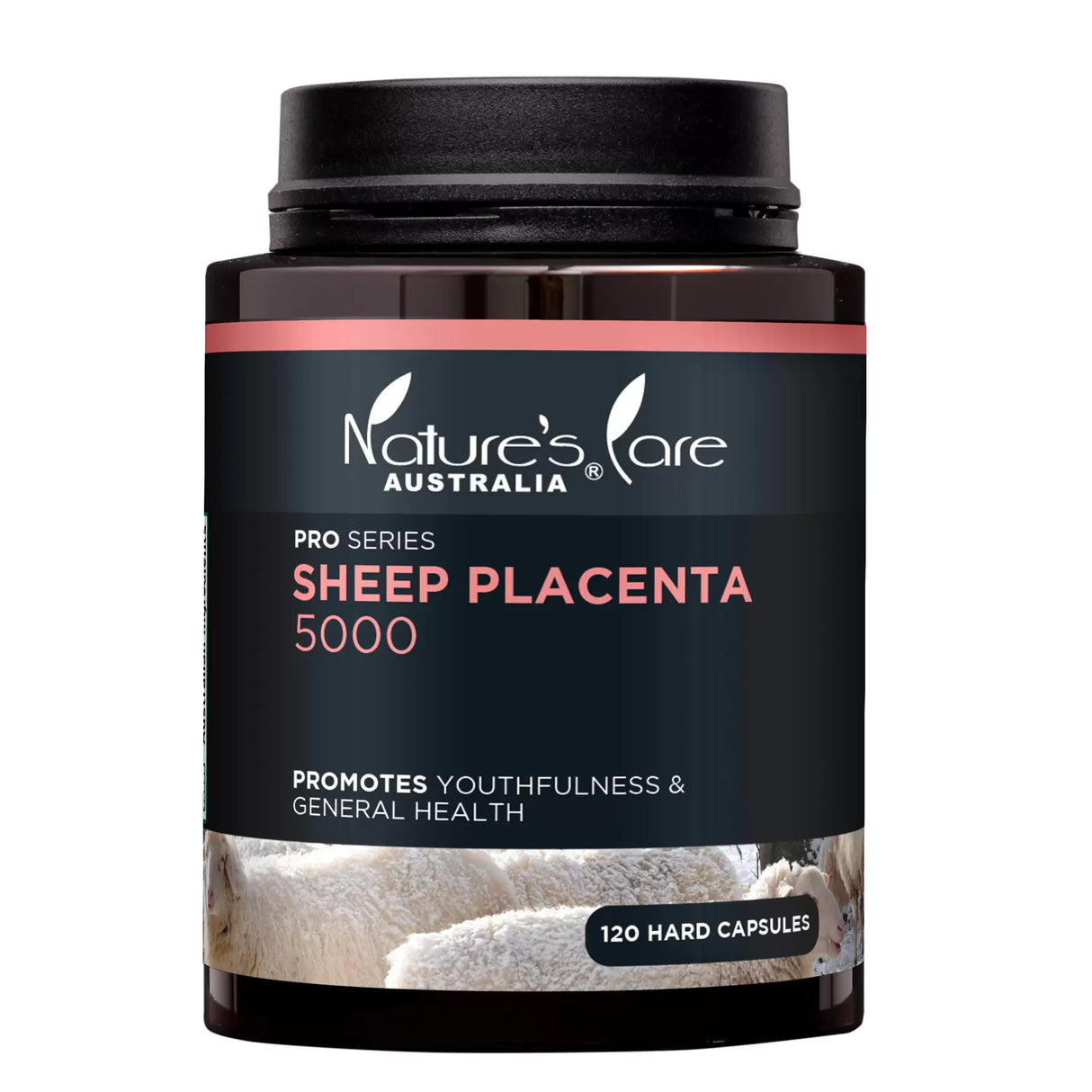 Nature's Care Pro Series Sheep Placenta 5000 120 Capsules (EXP: 01/08/2026)