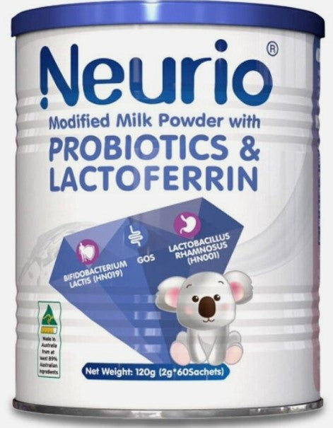 Neurio Modified Milk Powder with Probiotics & Lactoferrin 120g (EXP: 16/10/2026)
