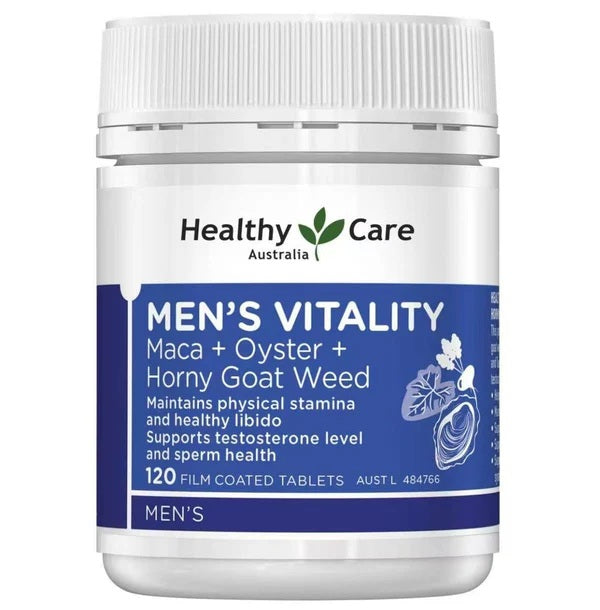 Healthy Care Men's Vitality 120 Tablets