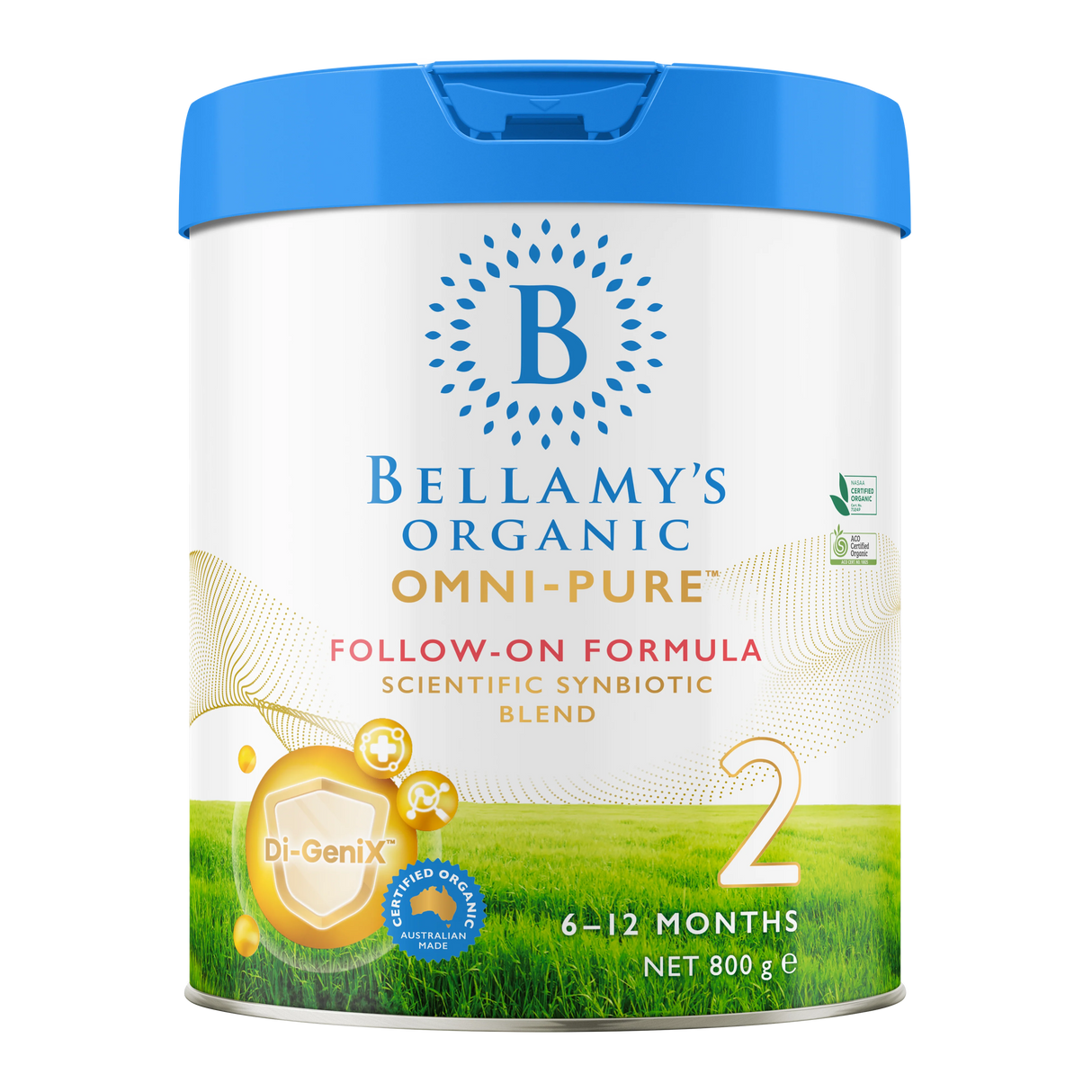 Bellamy's Organic Step 2 Omni-Pure Follow-On Formula 800g