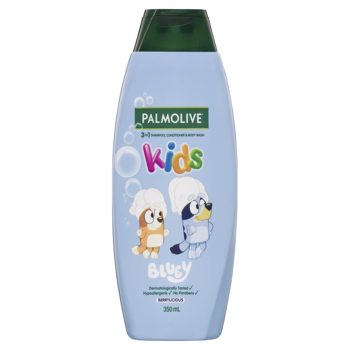 Palmolive Kids 3in1 Body Bath Hair Bluey Berry 350mL