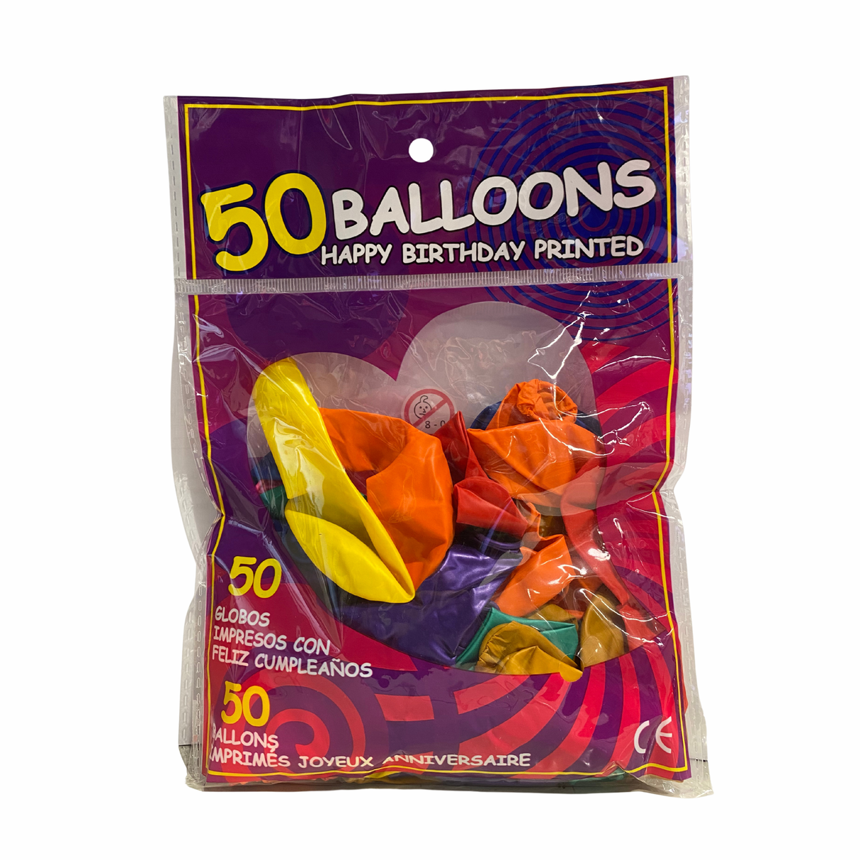Balloon Assorted Color 50 Pieces