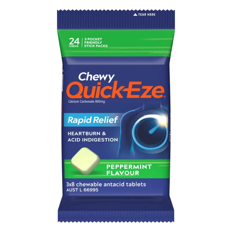Quick Eze Chewy Peppermint Multi Pack
