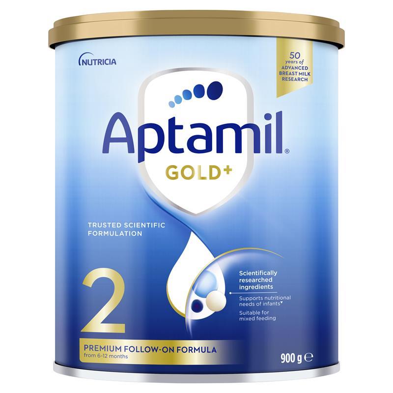 Aptamil Gold+ Stage 2 Follow On Formula 900g
