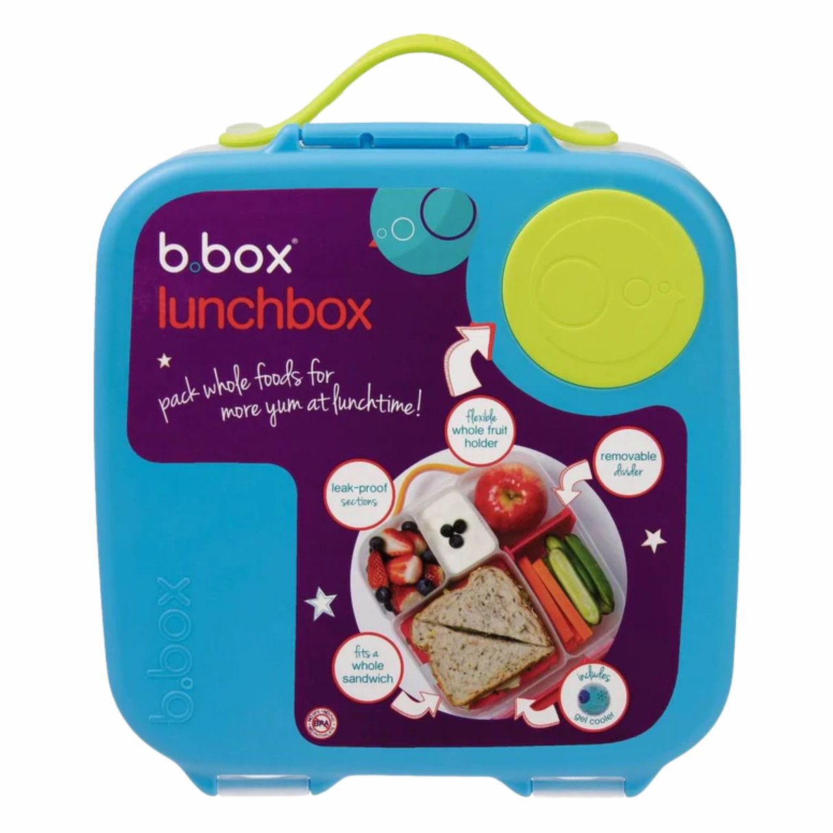 B.Box Lunchbox - Ocean Breeze 3yrs+ (2L)