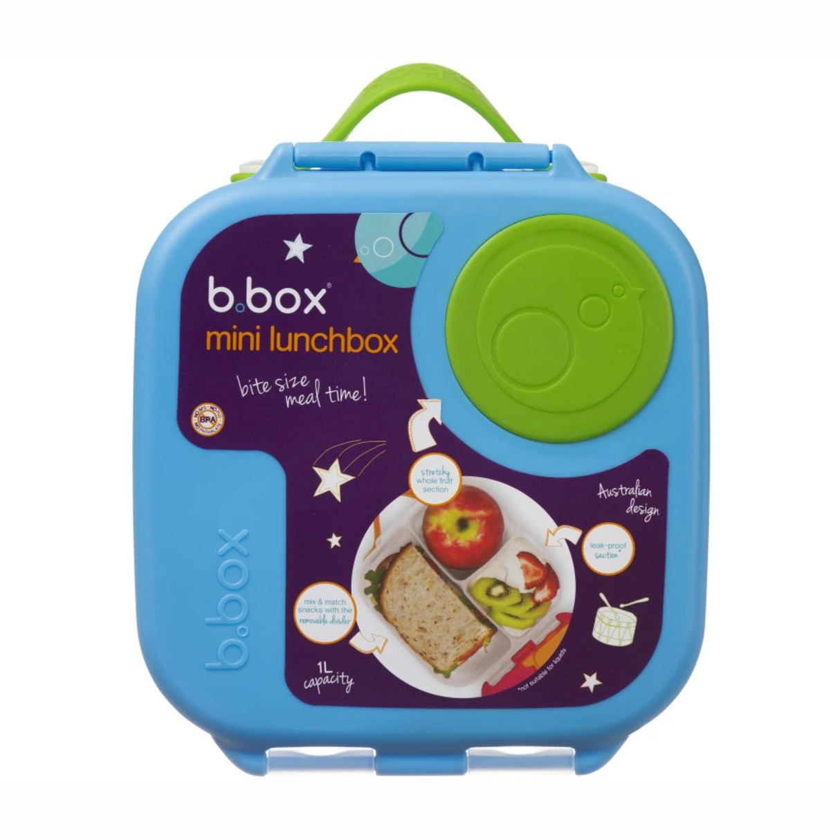 B.Box Mini Lunchbox - Ocean Breeze 3yrs+