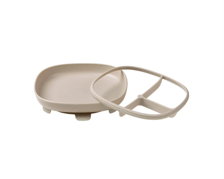 B.Box 2 in 1 Suction Plate - Latte
