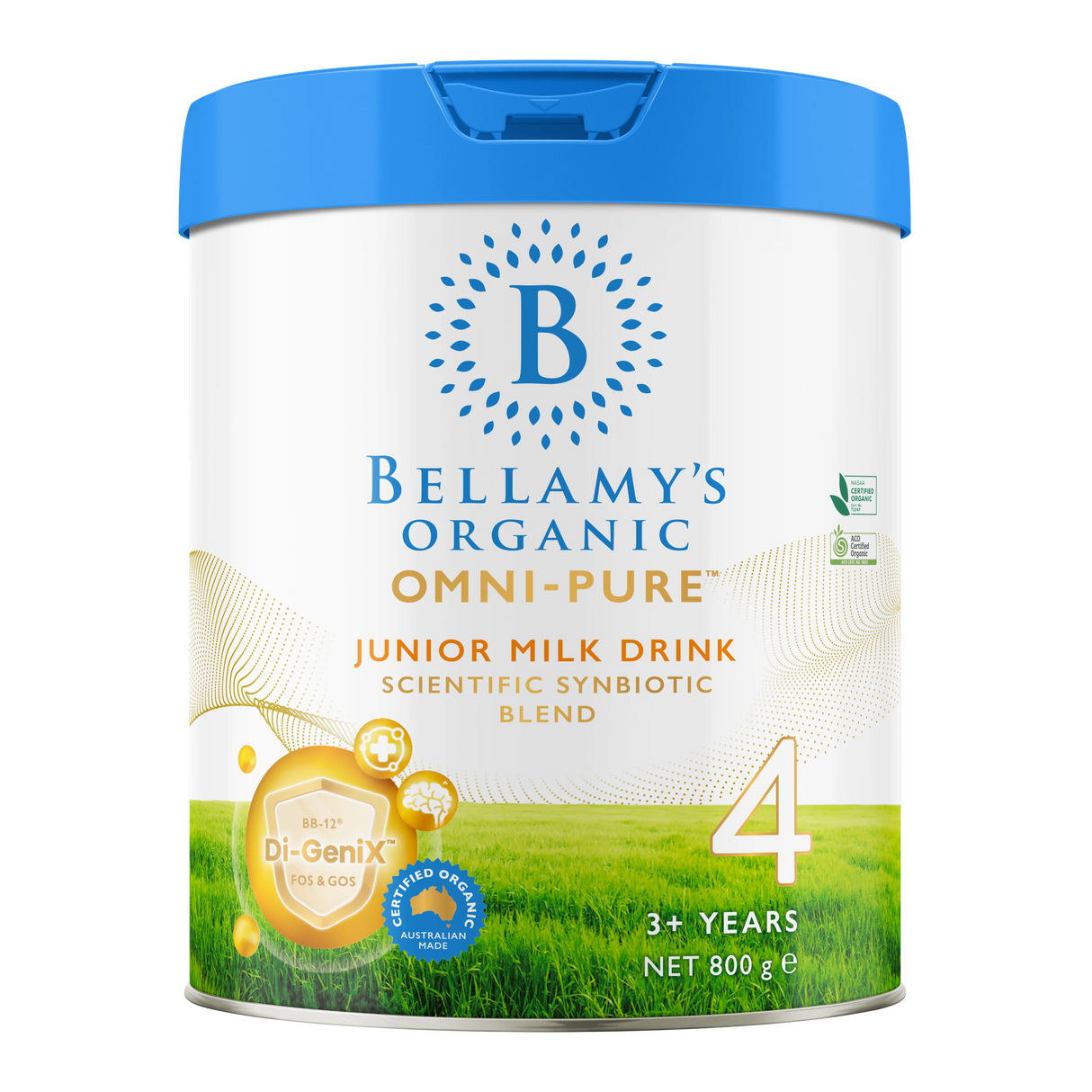 Bellamy's Organic Step 4 Omni-Pure Junior Milk Drink 800g