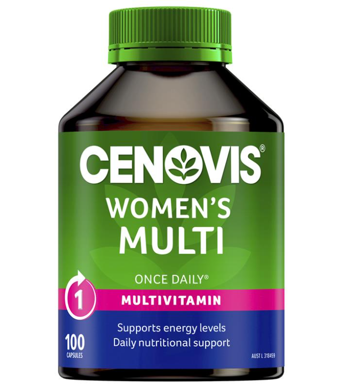 Cenovis Womens Multi Once Daily 100 Capsules