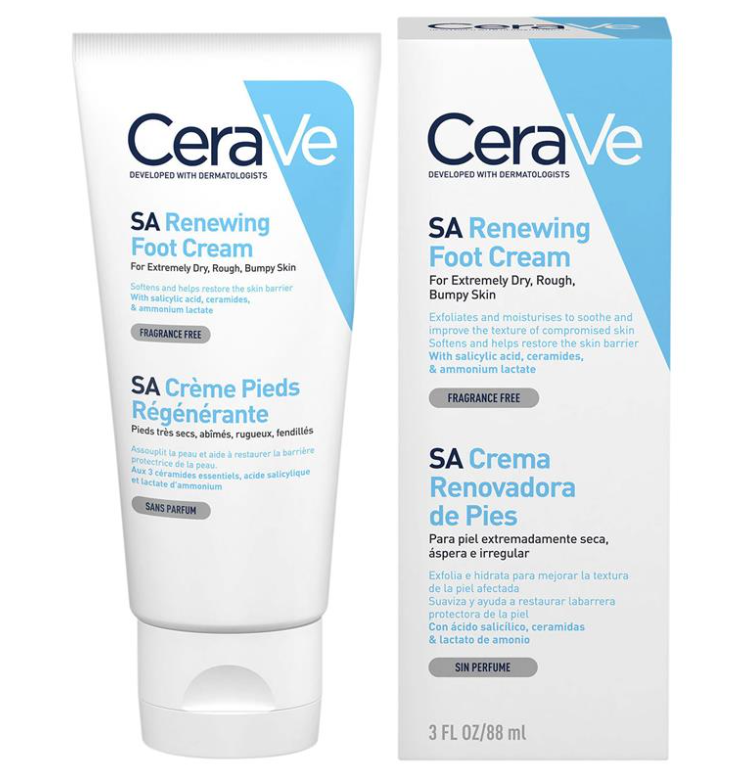 CeraVe SA Renewing Foot Cream 88ml