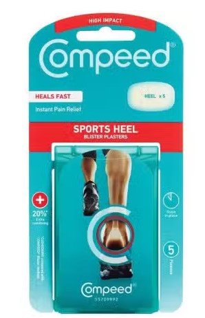 Compeed Sports Heel Blister Plasters 5 Pack - RPP ONLINE