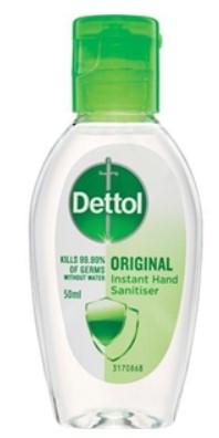 Dettol Original Instant Hand Sanitiser 50mL