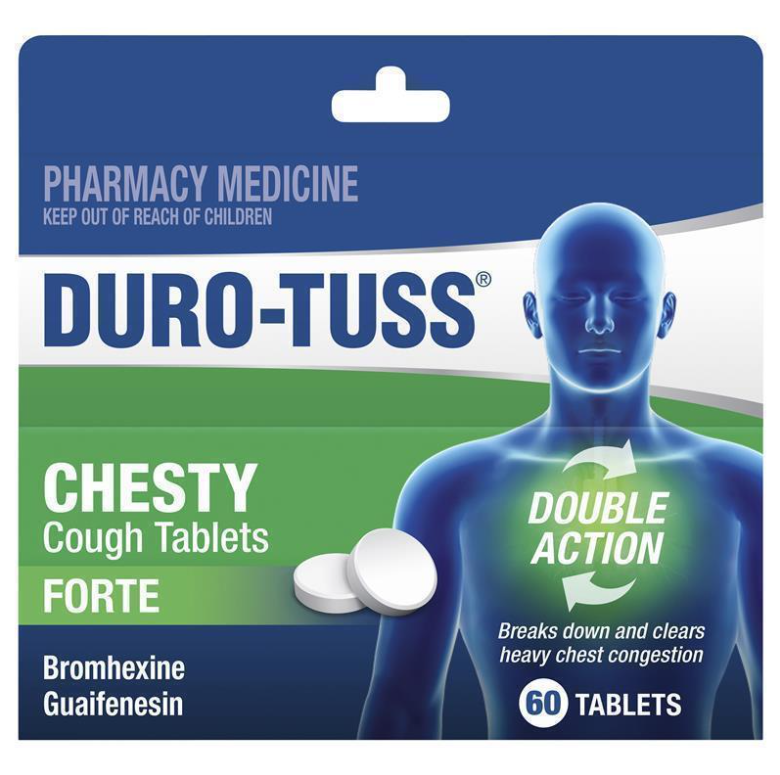 Duro-Tuss Chesty Forte 60 Tablets