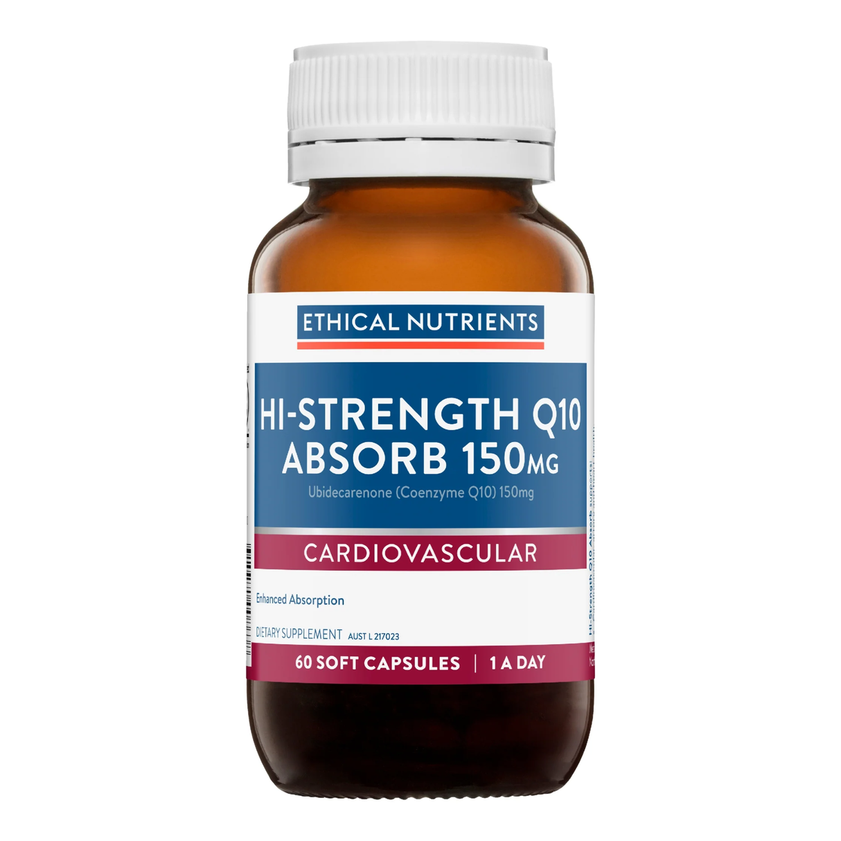 Ethical Nutrients Hi-Strength Q10 Absorb 150mg 60 Capsules