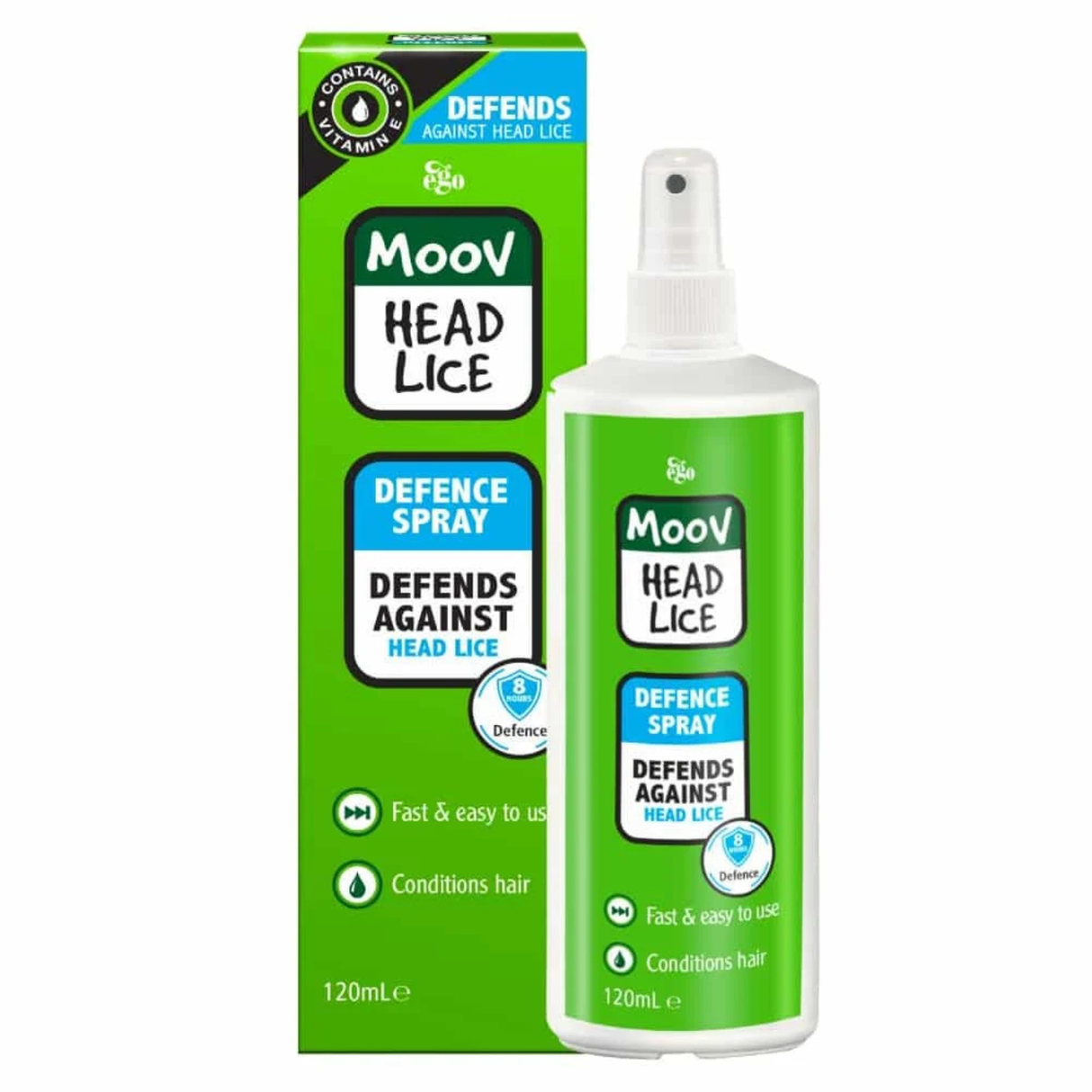 Ego MOOV Head Lice Defence Spray 120mL