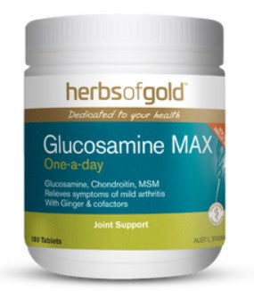 Herbs of Gold Glucosamine MAX 180 Tablets