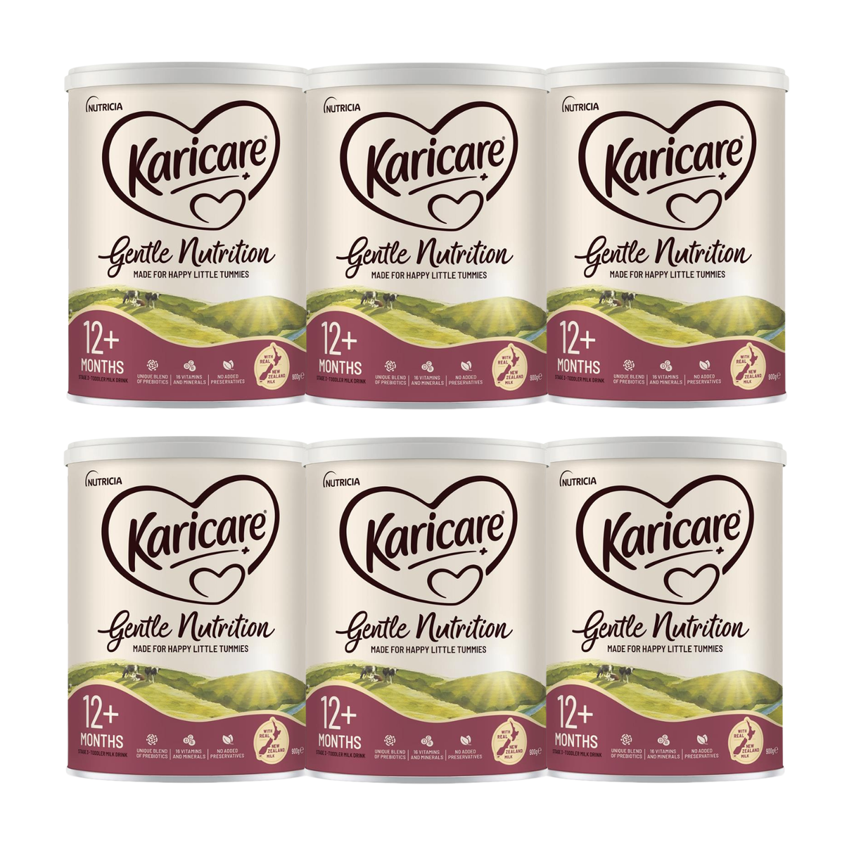 Karicare+ Toddler Milk Drink 12m+ Stage 3 900g X 6 BUNDLE