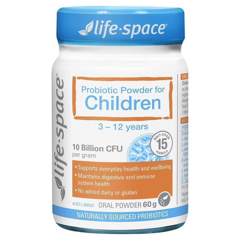 Life Space Probiotic Powder for Children 3 - 12 Years 60g