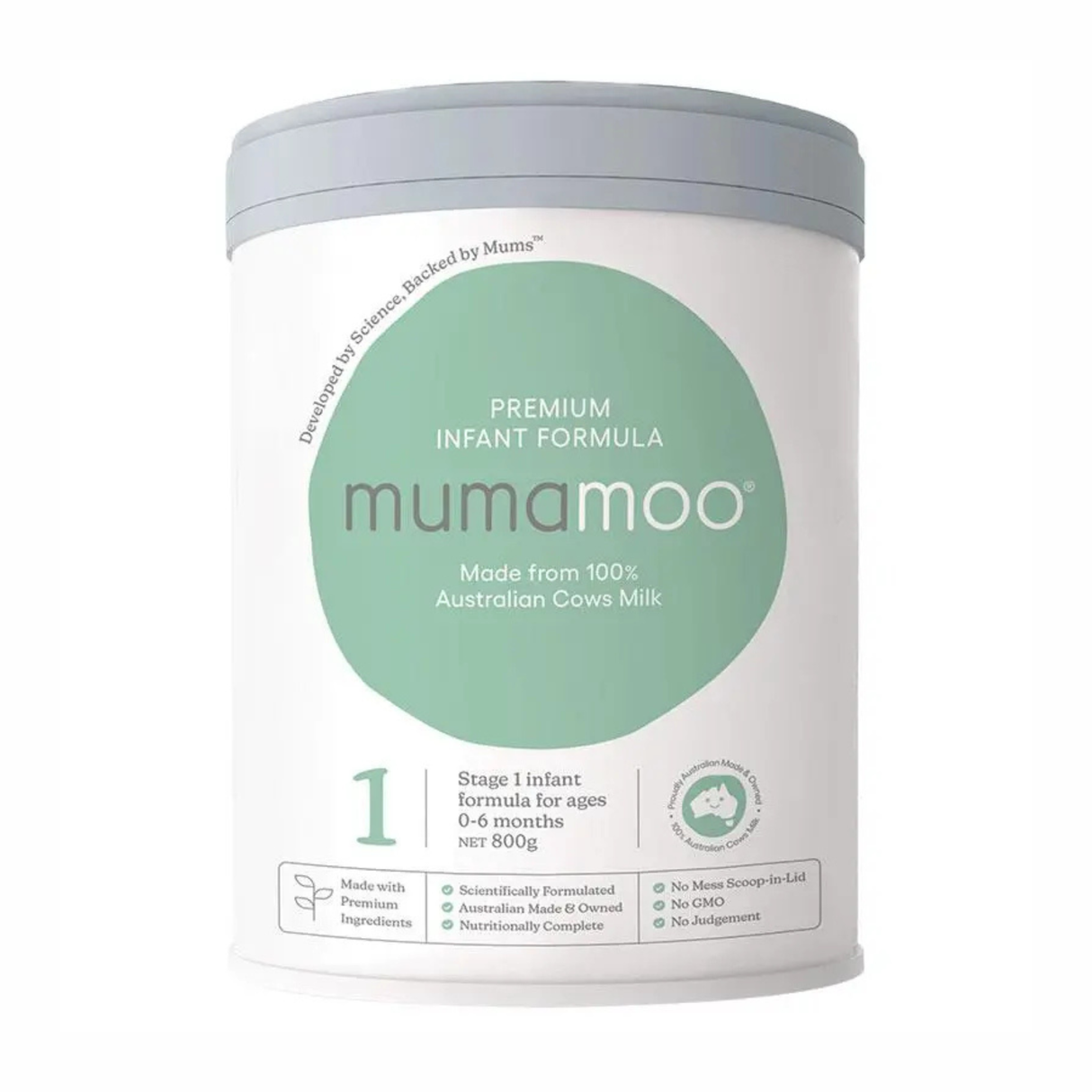 Mumamoo Premium Formula Stage 1 (0-6mths) 800g