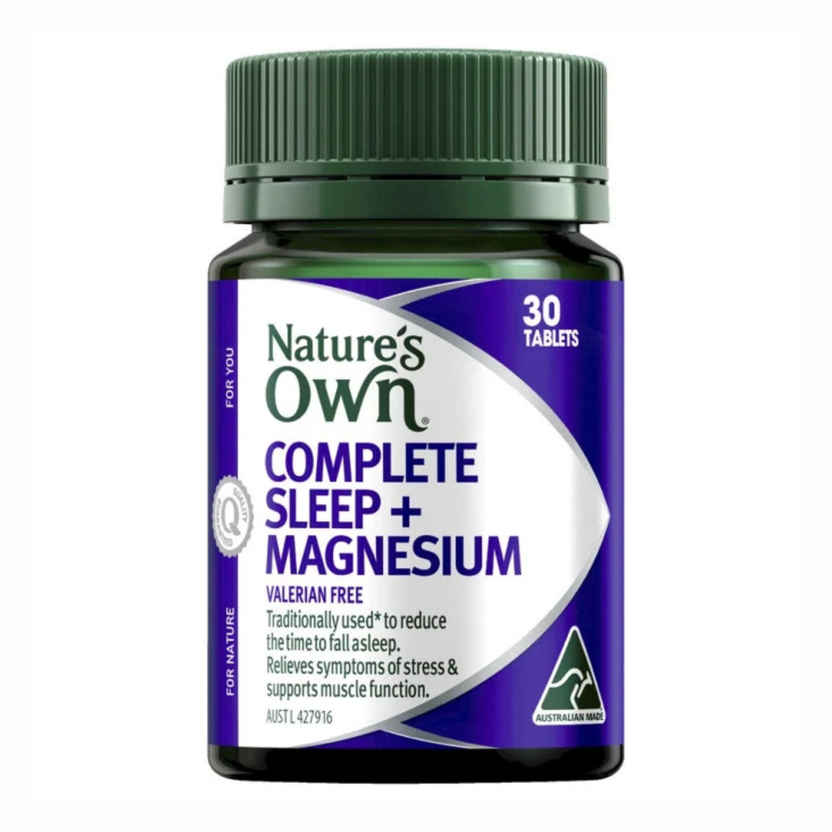 Natures Own Complete Sleep + Magnesium 30 Tablets