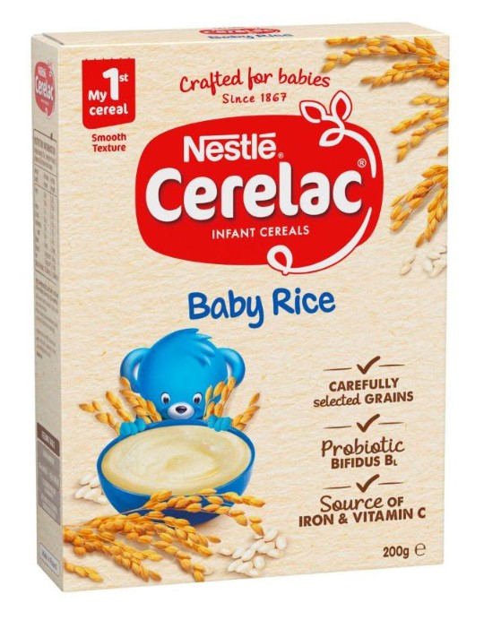 Nestle Cerelac Infant Cereal Rice 200g