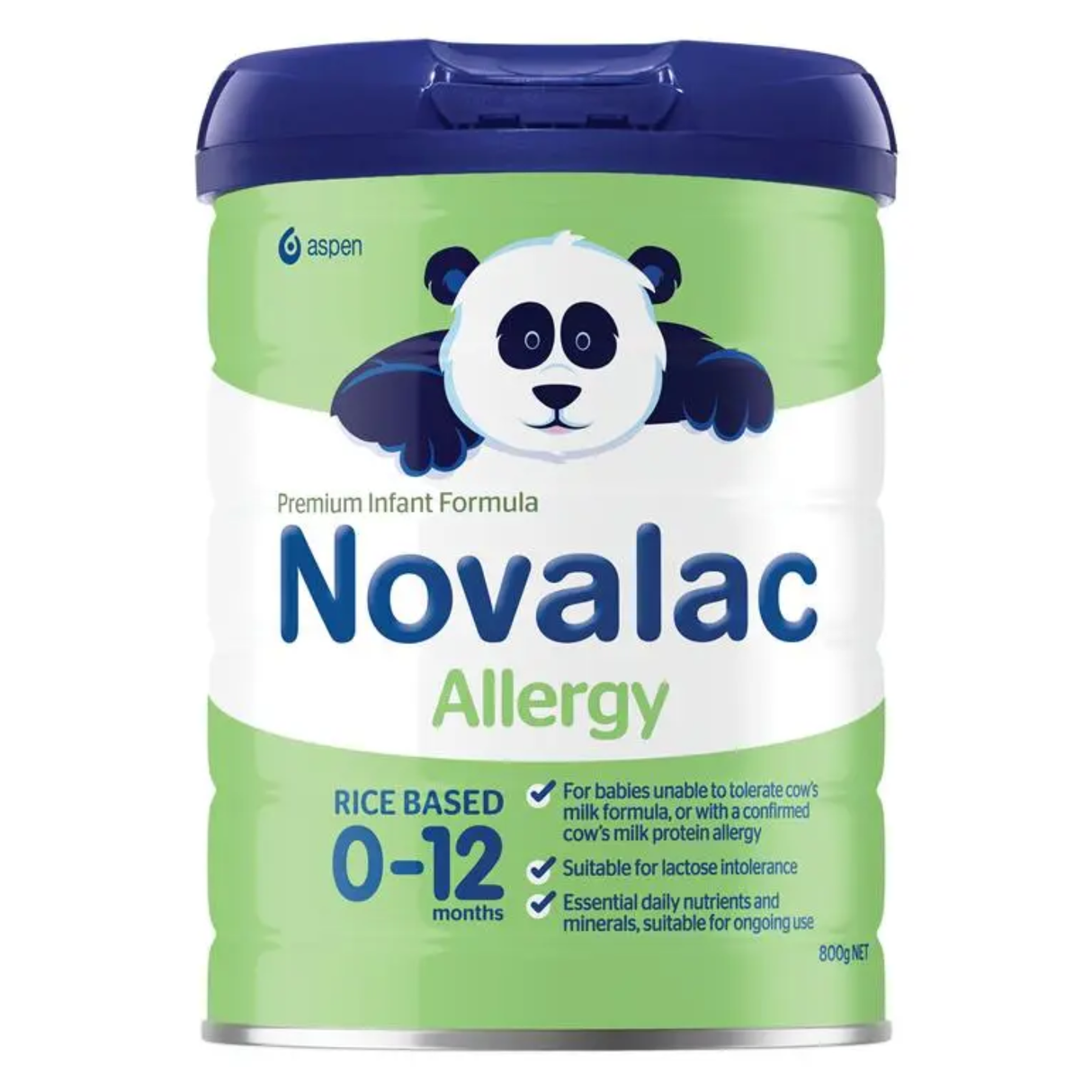 Novalac Allergy Infant Formula Rice Based 0-12 Months 800g