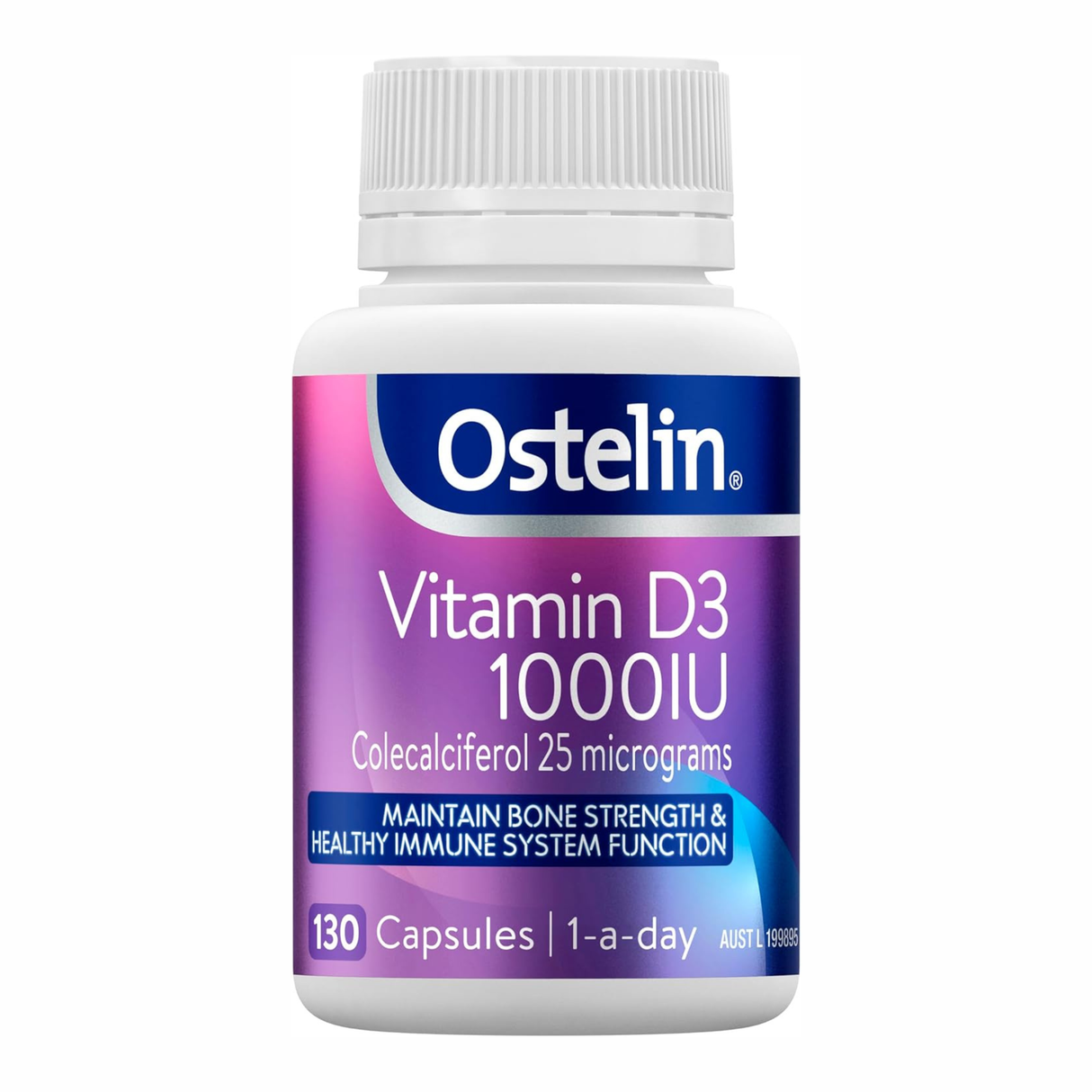 Ostelin Vitamin D3 1000IU 130 Capsules