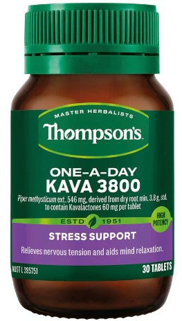 Thompson's One-A-Day Kava 3800 30 Tablets