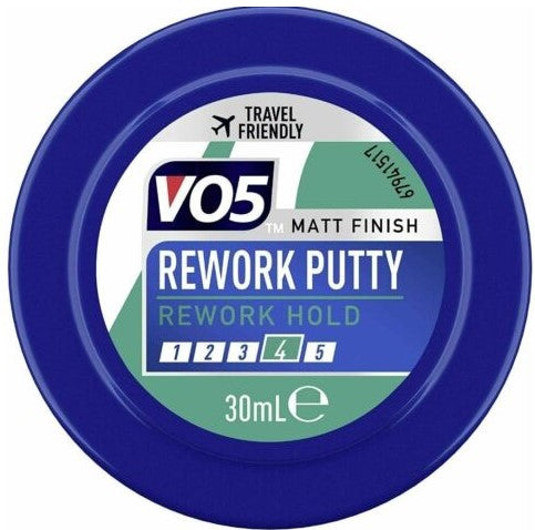 VO5 Matt Finish Rework Putty Travel Friendly 30ml