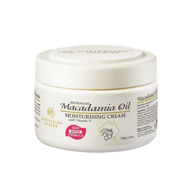 Australian Creams Macadamia Oil Moisturising Cream 250g