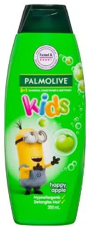 Palmolive Happy Apple 3-In-1 Shampoo Conditioner & Body Wash 350mL