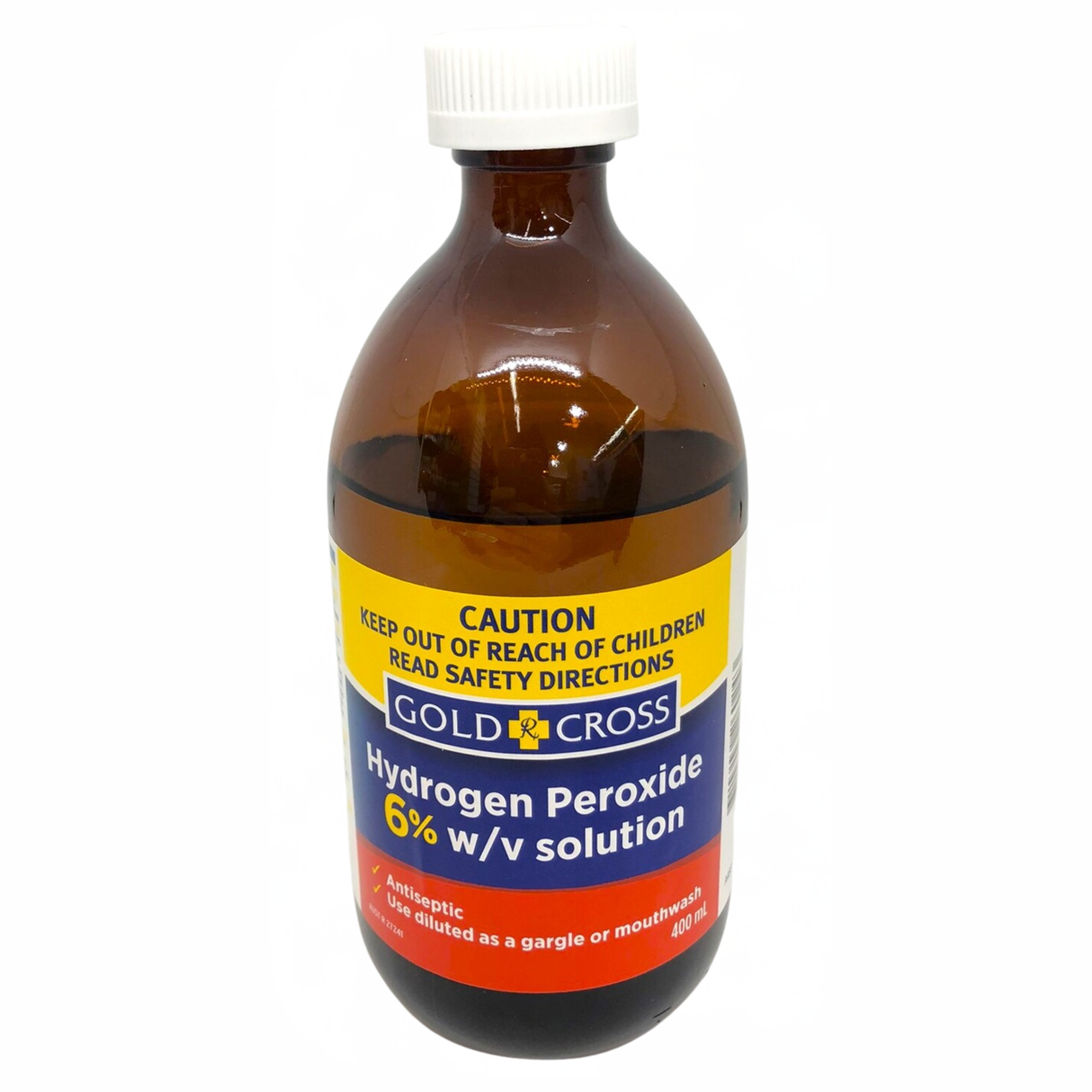 Gold Cross Hydrogen Peroxide 6% 20 Volume 400mL