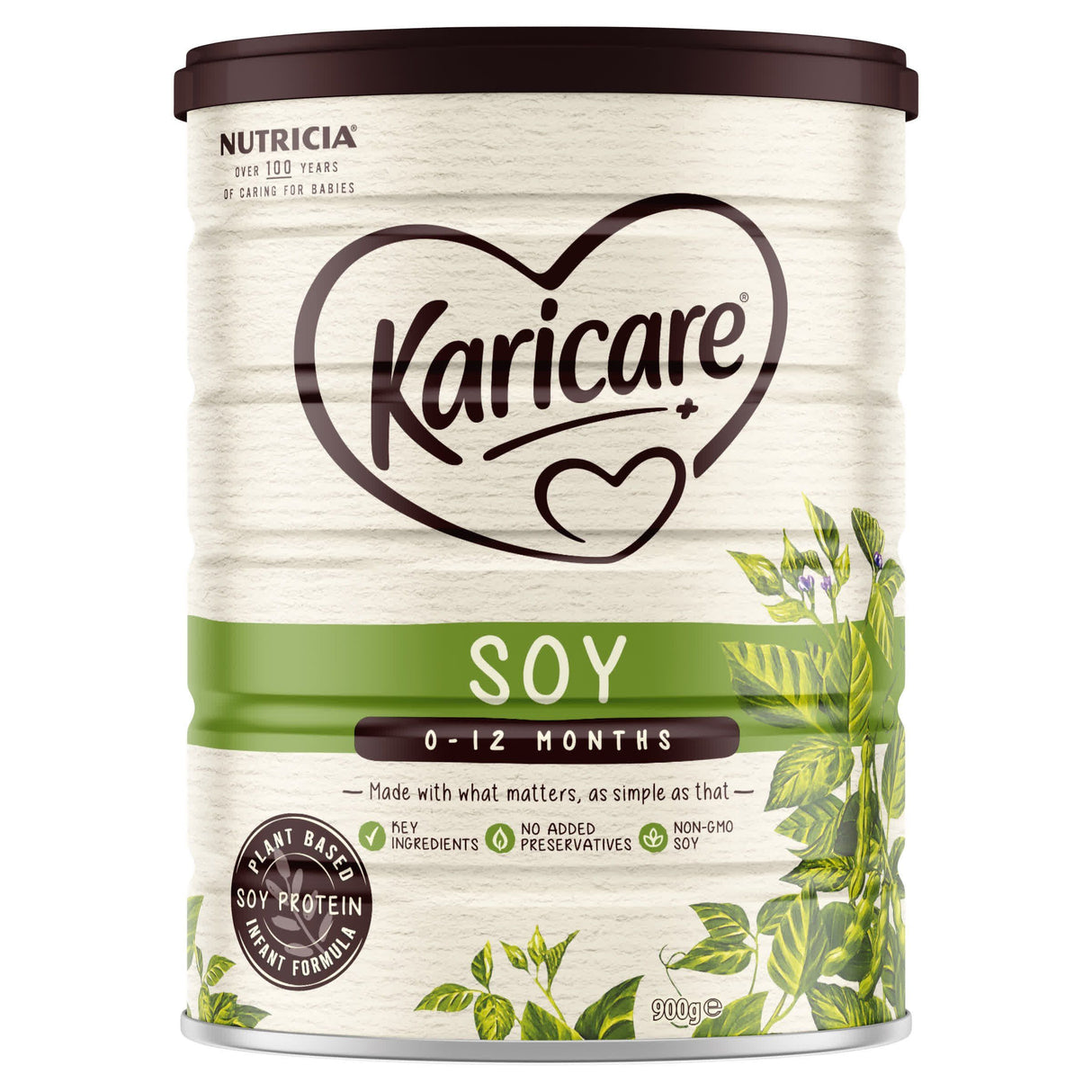 Karicare+ Soy Infant Formula 0-12 Months 900g