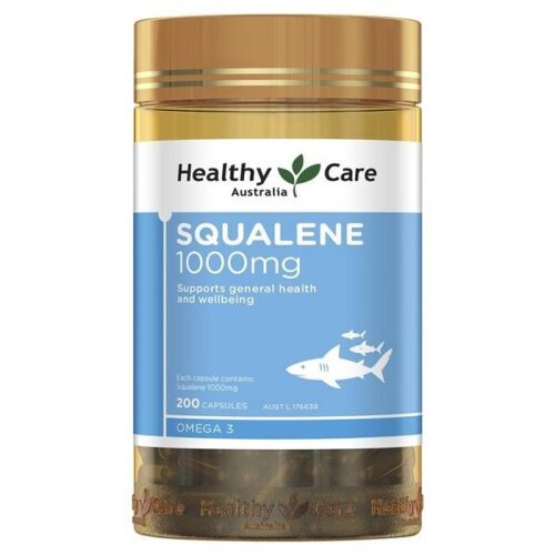 Healthy Care Squalene 1000mg 200 Capsules