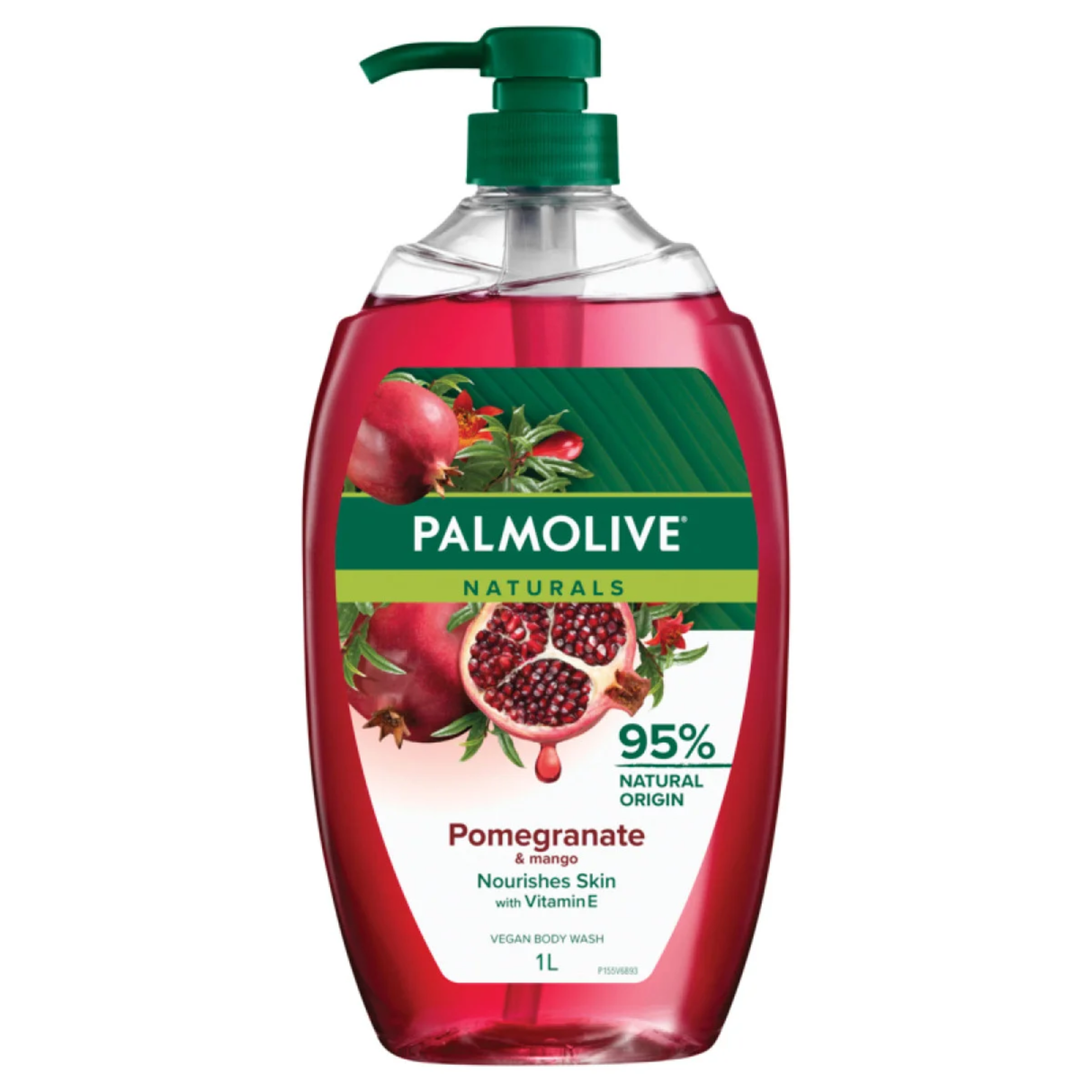 Palmolive Naturals Pomegranate & Mango Body Wash 1L