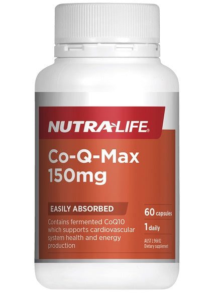 Nutralife Co-Q-Max 150mg 60 Capsules