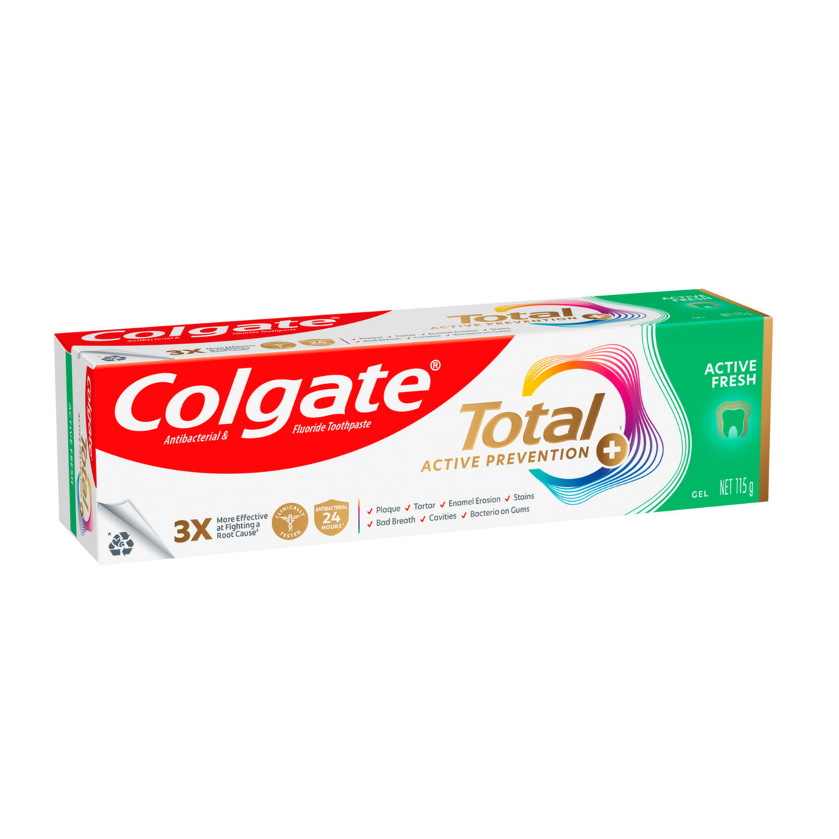 Colgate Total Advanced Fresh Gel Antibacterial Toothpaste 115g