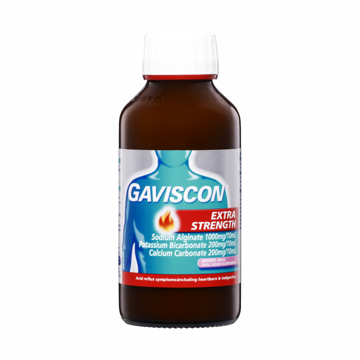 Gaviscon Extra Strength Oral Liquid Suspension Aniseed 300mL
