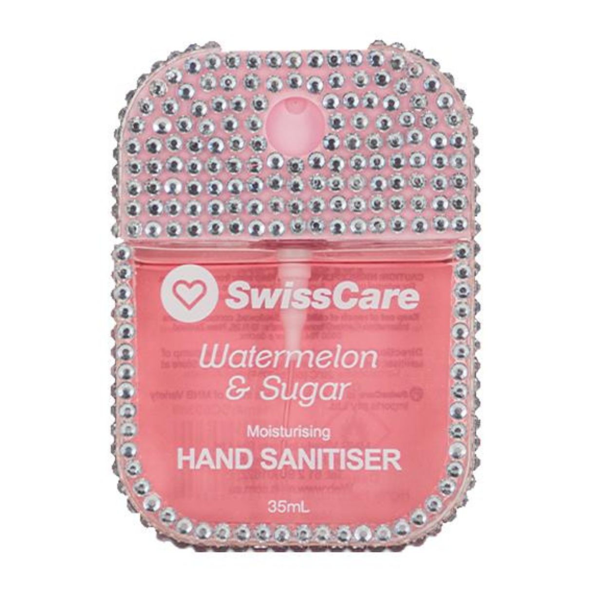 SwissCare Diamond Liquid Hand Sanitizer Spray 35mL - Watermelon & Sugar
